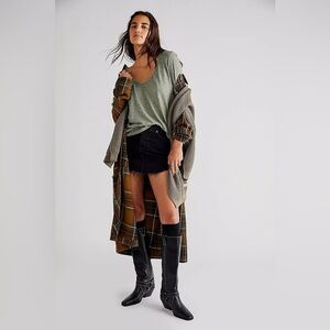 Free People Women's We The Free by It's A Secret Longsleeve Tee Size M